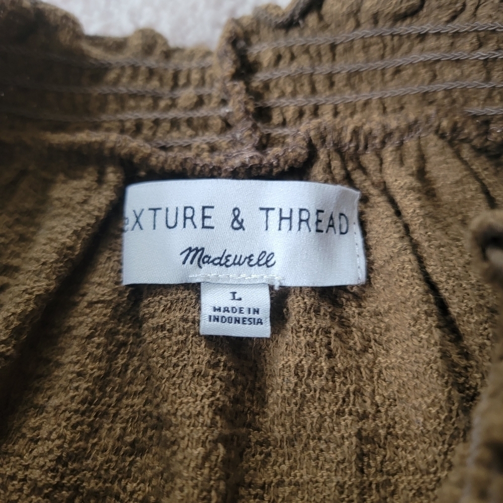 Madewell Texture & Thread Ruffled Mockneck Top - Picture 9 of 11